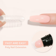 GAOY poly gel open jar texture visible for easy sculpting benefit