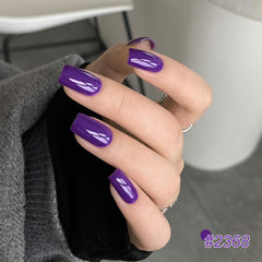 GAOY polish being cured under UV lamp in salon, demonstrates quick cure and professional use