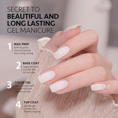 GAOY soak-off removal process demonstrating gentle polish lift and nail care