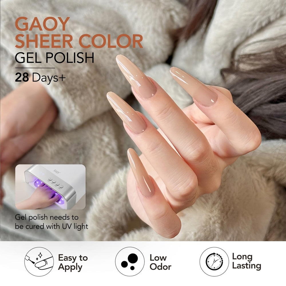 GAOY bottle next to a coin showing compact 6.5ml size for travel convenience