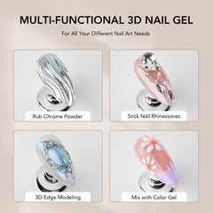 GAOY gel texture close-up showing semi-solid consistency for precise sculpting