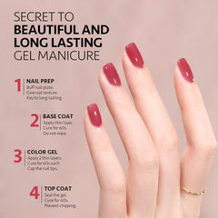 GAOY texture gel pour detail highlighting jelly consistency and glossy effect