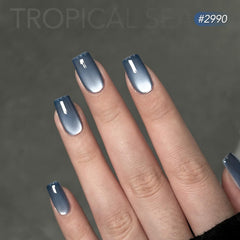 GAOY texture swatch showing holographic glitter and shimmer, reveals multidimensional sparkle benefit