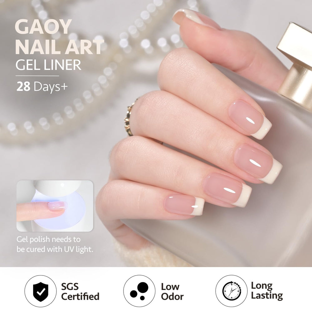 GAOY white swirl texture close-up showing smooth pigment for crisp art