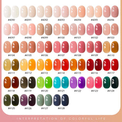 GAOY glossy and matte top coats side-by-side showing finish choice benefit