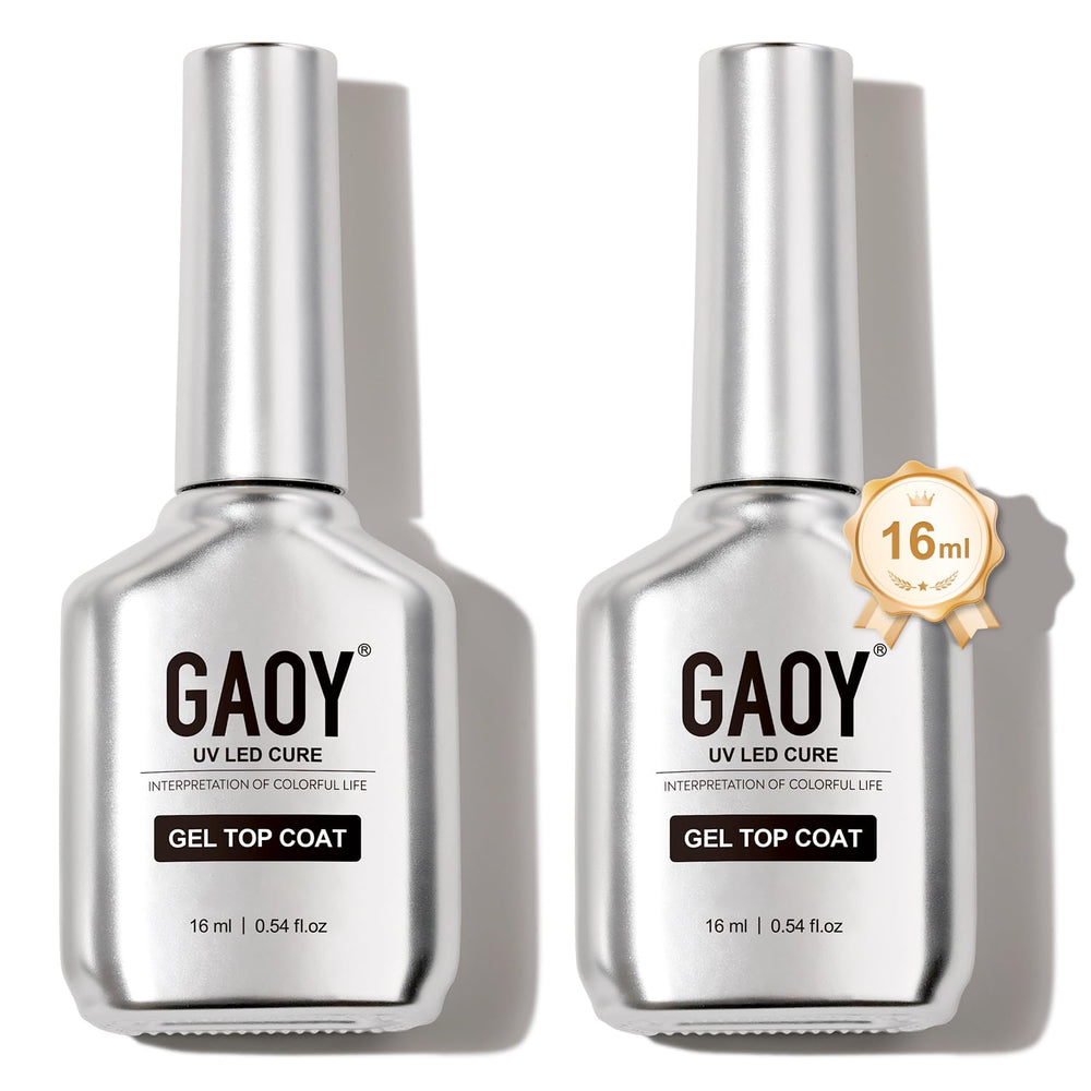 GAOY front view of two bottles showing volume and polished benefit
