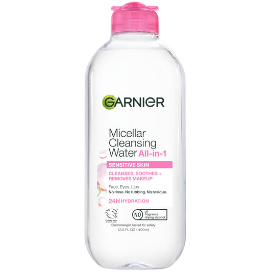 Garnier front bottle showing label and volume for easy identification and trust