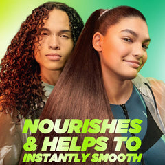 Garnier Fructis ingredient argan oil visual showing nourishing source