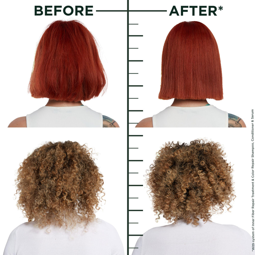 Garnier Fructis back label with ingredients and usage directions