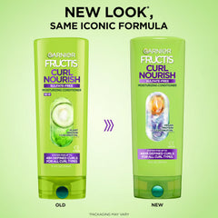 Garnier Fructis back label close-up showing ingredients and directions