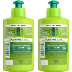 Garnier Fructis tucked in travel bag for convenient on-the-go smoothing