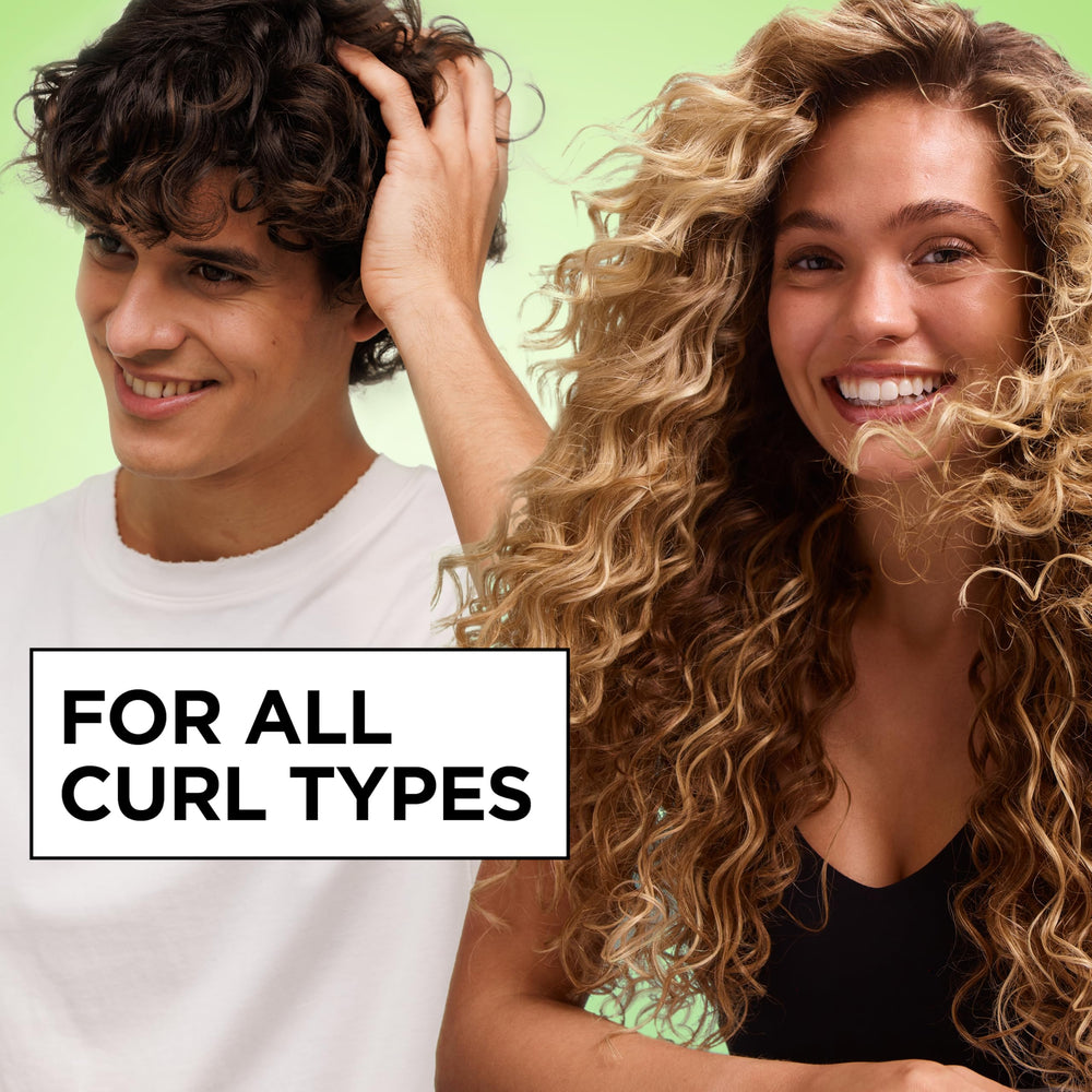 Garnier Fructis open cap dispensing cream illustrating easy application