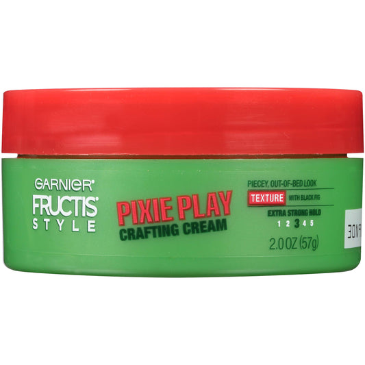 Garnier Fructis Pixie Play front packaging showing size and label benefits