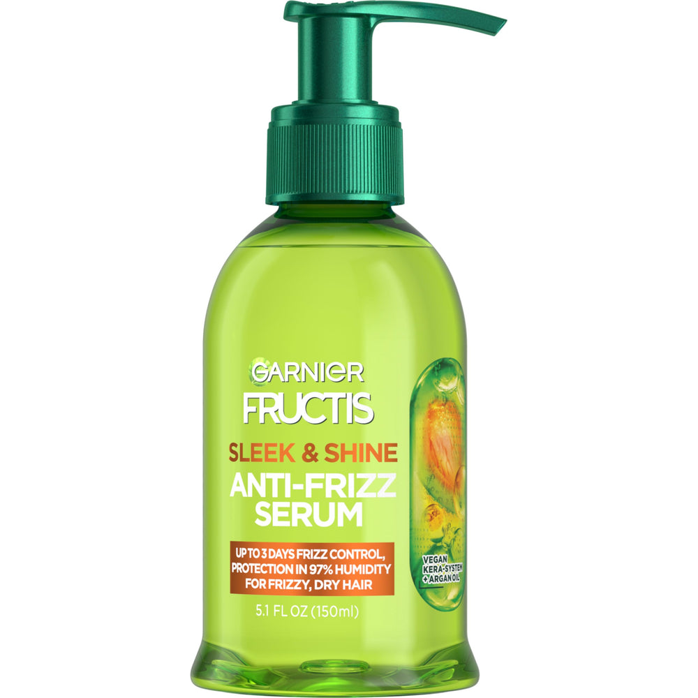 Garnier Fructis front packaging showing product and benefits