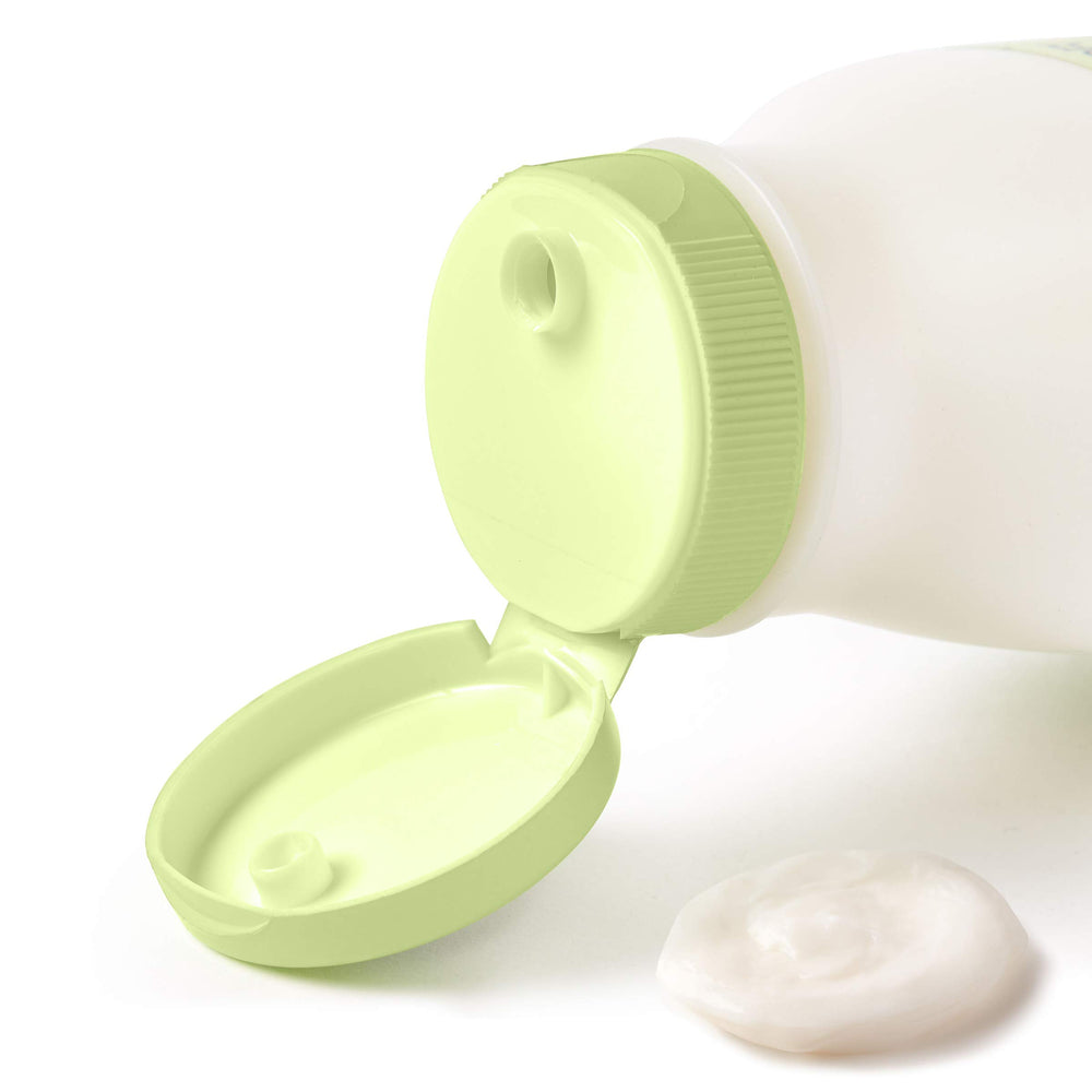 Garnier Fructis recyclable bottle emphasizing sustainable packaging