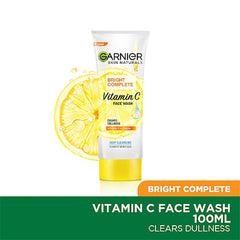 Garnier back label close-up highlighting ingredients and usage guidance