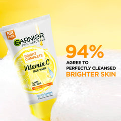 Garnier creamy gel texture close-up showing smooth rinse-off benefit
