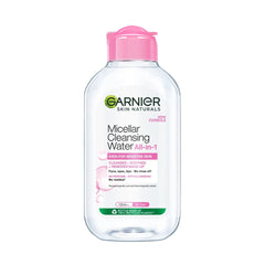 Garnier micellar 125ml front bottle showing compact travel-friendly design