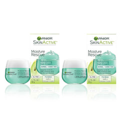 Garnier front packaging showing jar and label, clear hydration benefits