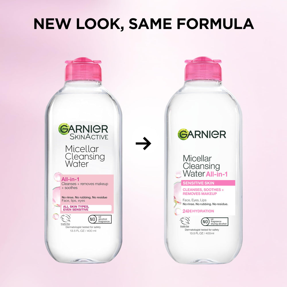 Garnier recycling and safety label close-up highlighting responsible packaging