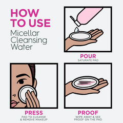 Garnier rose water ingredient image conveying soothing hydration benefit