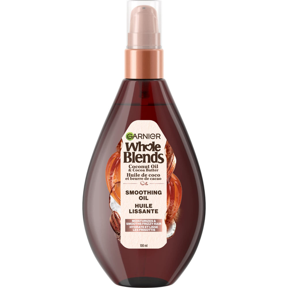 Garnier Whole Blends front packaging showing product and benefits