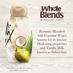 Garnier conditioner being applied in shower for hydrated hair benefit