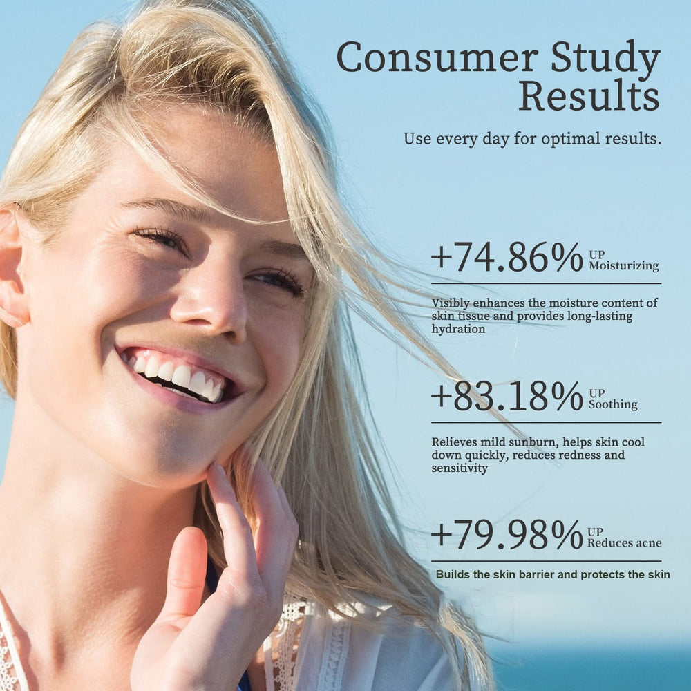 gcdat lifestyle image at beach showing after-sun soothing