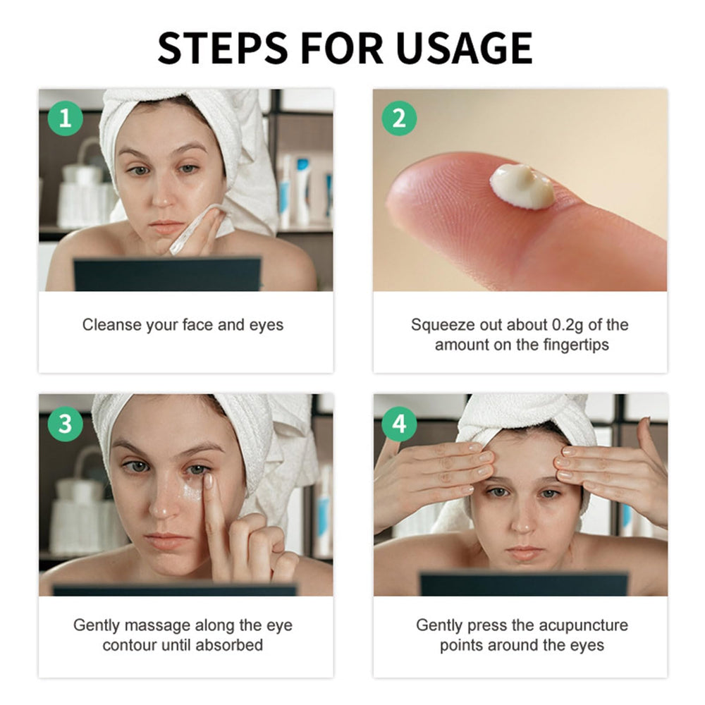 gcdat nighttime application showing gentle patting technique for overnight hydration