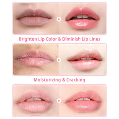 Gcliozhi applying lip mask at night illustrating overnight repair and softness