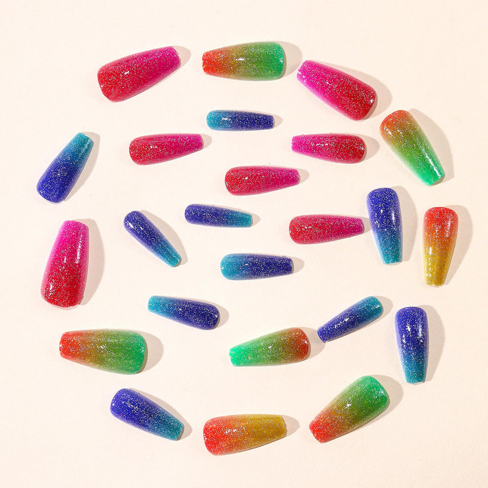 GCSQW hand model wearing nails with summer outfit demonstrating bold, wearable color