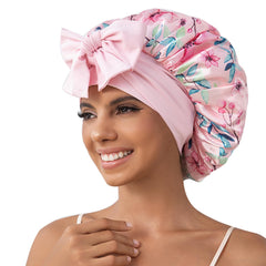 GDTOGRT front view showing pink floral bonnet and protective fit