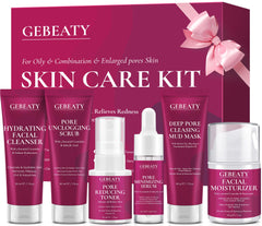 GEBEATY front packaging showing full 6‑piece set and ease of routine