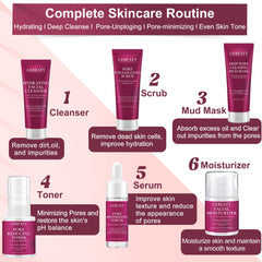 GEBEATY pore‑minimizing serum dropper applying targeted treatment