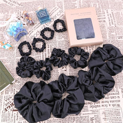 Gebelle scrunchie holding a ponytail with secure gentle support