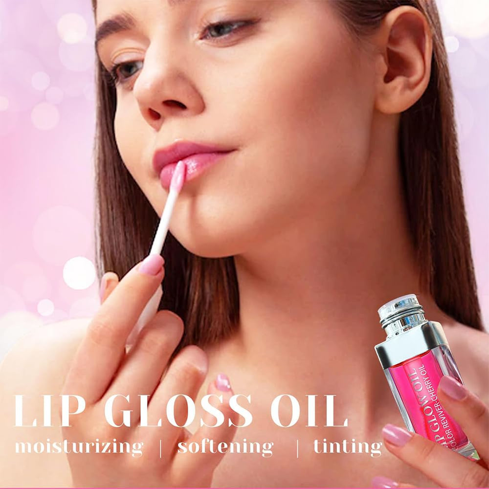 GECOMO close-up of oil texture highlighting lightweight gloss and smooth application benefit