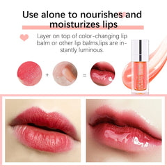GECOMO cherry seed oil ingredient display supporting nourishing lip care