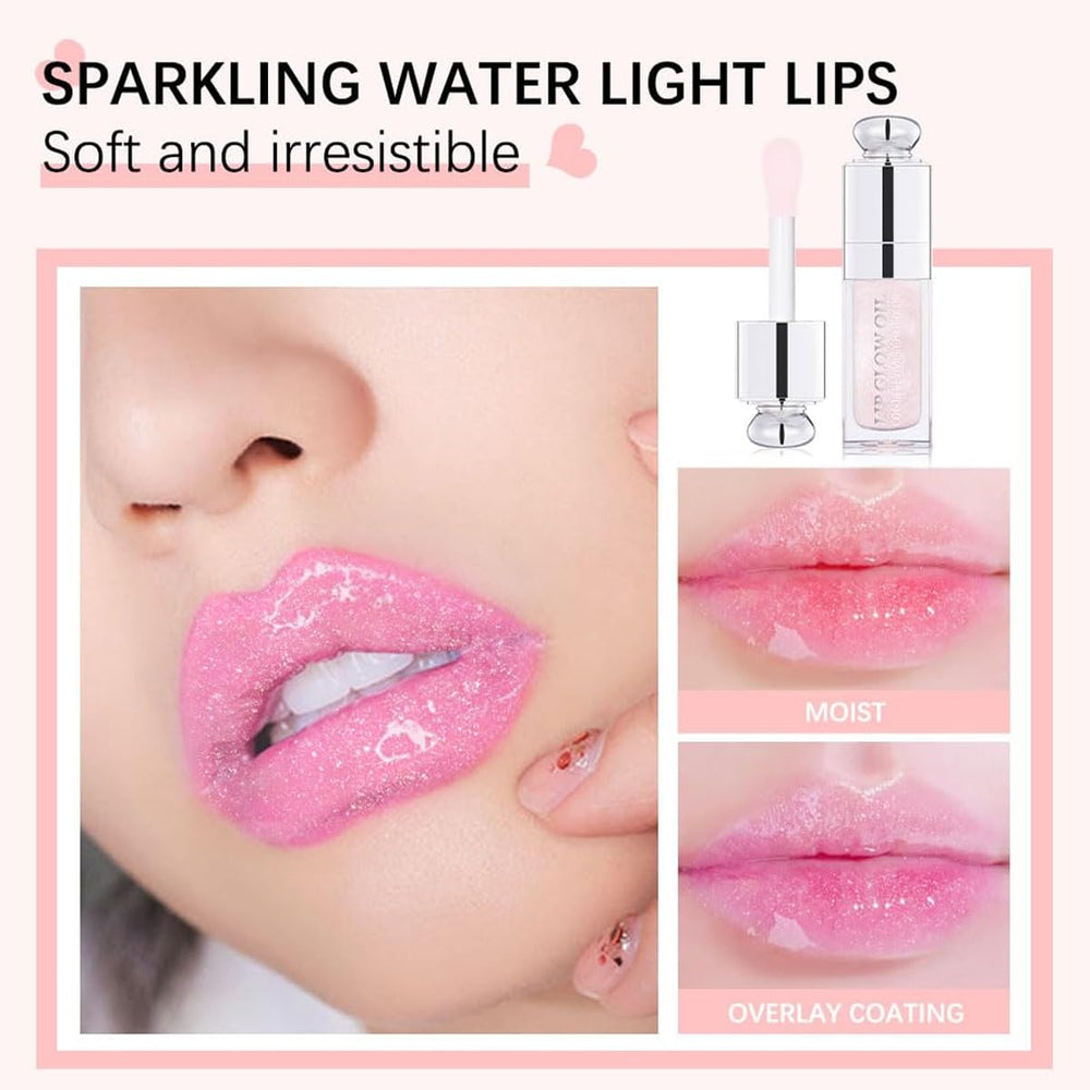 GECOMO SAKURA applied on model lips demonstrating natural sheen and tint