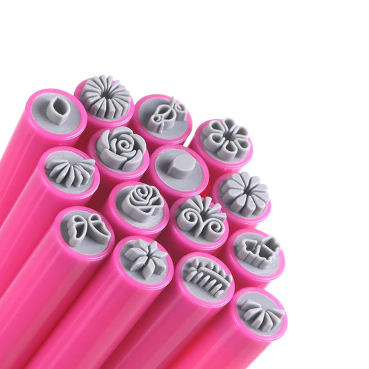 GEDEUBAN front view showing all 15 pens and pattern variety for easy selection