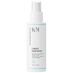 Geek & Gorgeous front bottle view showing clean minimalist packaging and hydration benefit