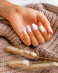 Gelish Arctic Freeze label detail showing TPO-free formula and ingredient clarity benefit