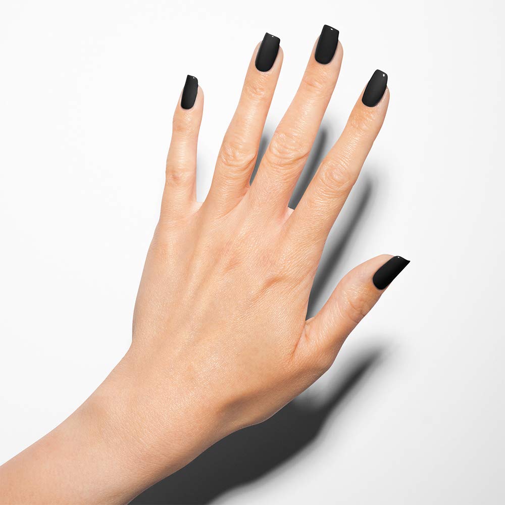 Gelish mini bottle in a travel kit layout showing convenience for touch-ups benefit