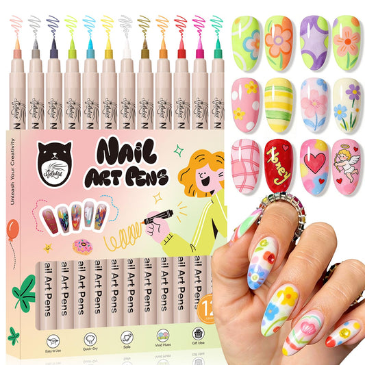 GELLAKTIK front packaging showing full 12-color set and benefits