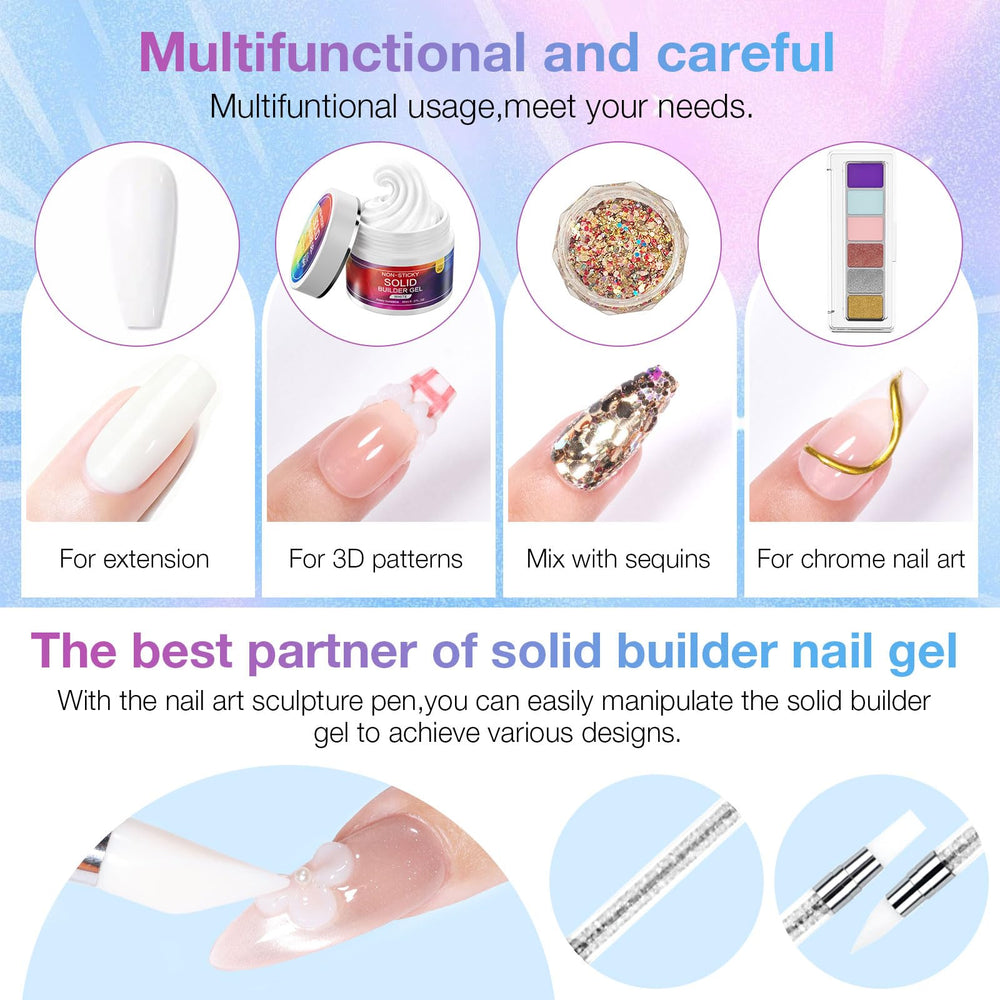 GELLAKTIK hand sculpting gel demonstrating clay-like control and faster application