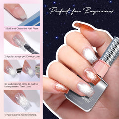 GELLAKTIK cured nail close detail showing high-gloss scratch-resistant finish for durability