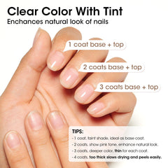 GELLEN being applied during home manicure for lamp-free convenience