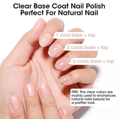 GELLEN before and after nails visualizing color correction and smoothing