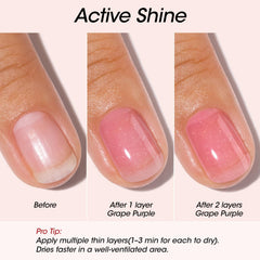 GELLEN bottle label showing key actives for strengthening nails