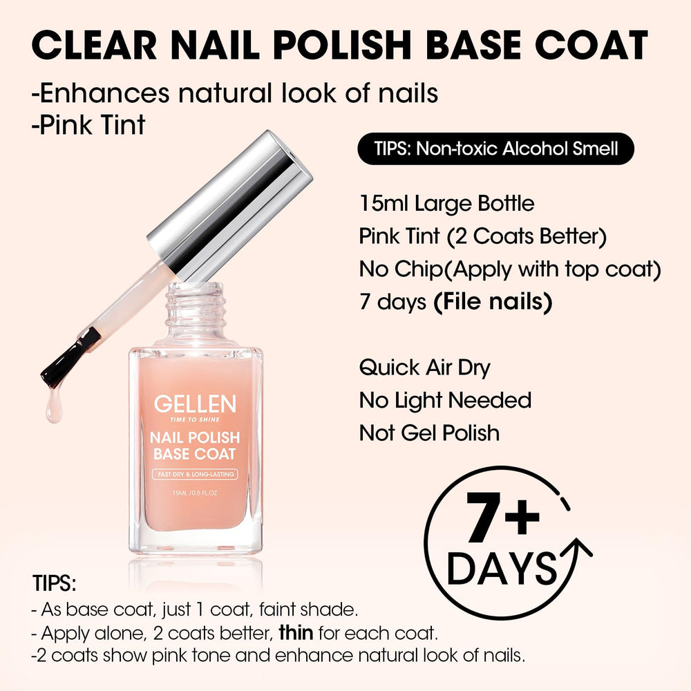 GELLEN brush and single stroke demonstrating smooth application benefit