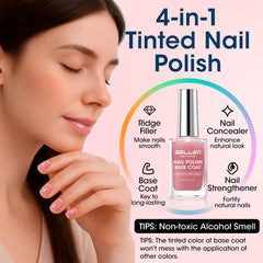 GELLEN brush stroke on swatch card showing smooth application benefit